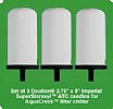 Set of 3 Imperial SuperSterasyl� ATC Ceramic Candles For AquaCrock